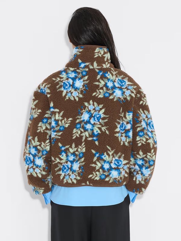 Holzweiler Rype Fleece Jacket Brown Mix