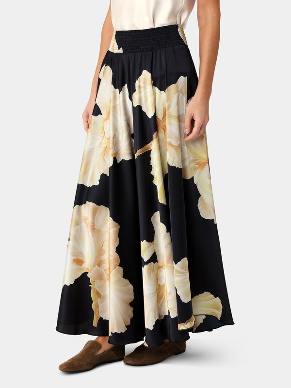 Karmamia Savannah Skirt Gold Maxi Flower