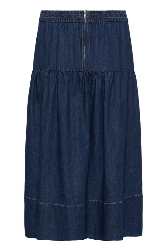 Part Two Nellia Skirt Dark Blue Denim
