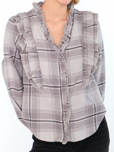 Hovedbilde Hést Beatrice Blouse Grey ...