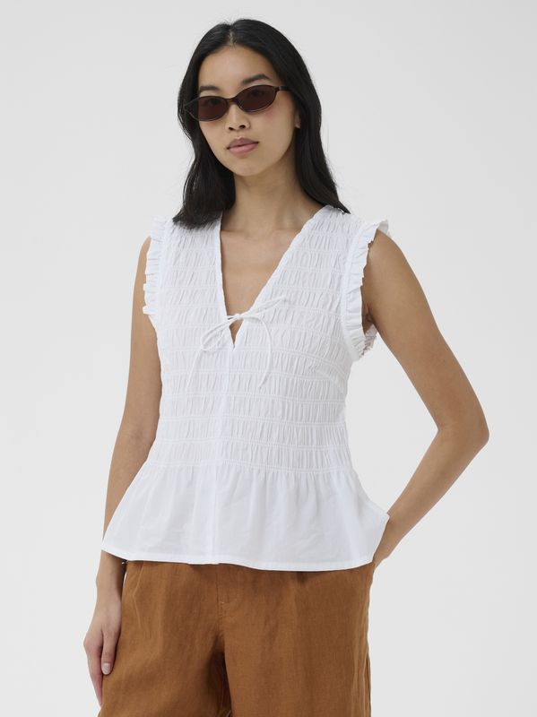 Part Two Borgny Top Bright White