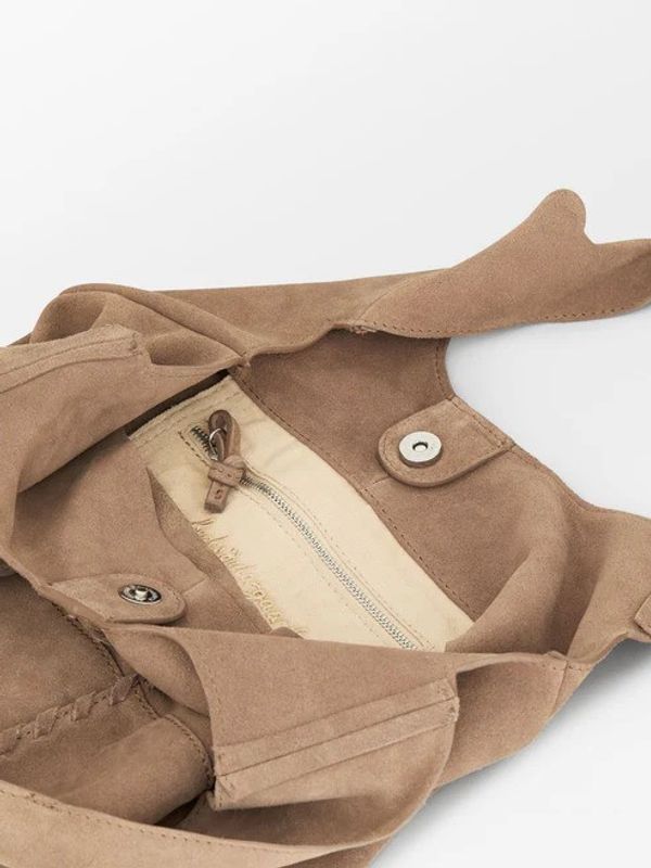Beck Söndergaard Suede Demi Bag Brown