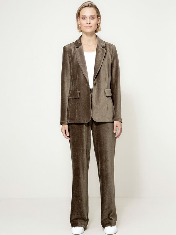 Catnoir Cord Blazer Oliven