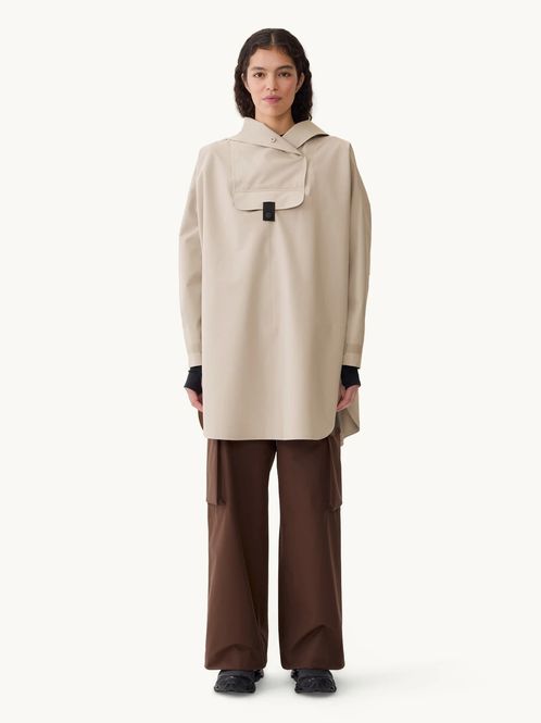 Hovedbilde BLÆST Bergen Poncho Beige
