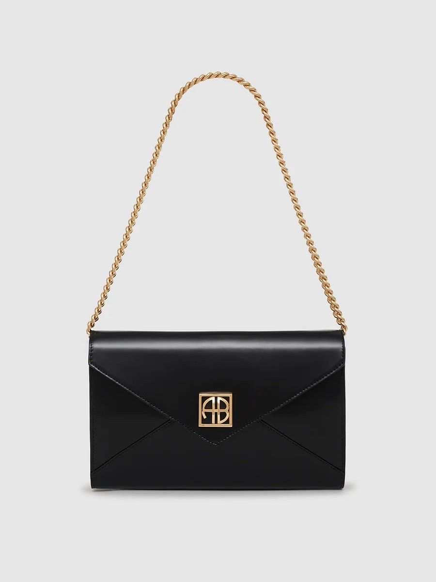 Anine Bing Elly Clutch Black