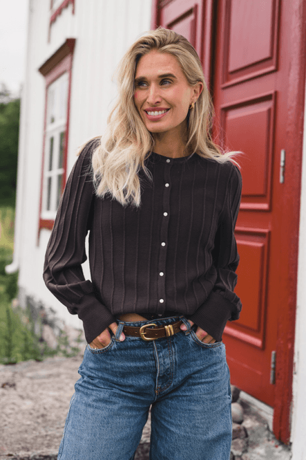 Hovedbilde Raus Guru Cardigan Black ...
