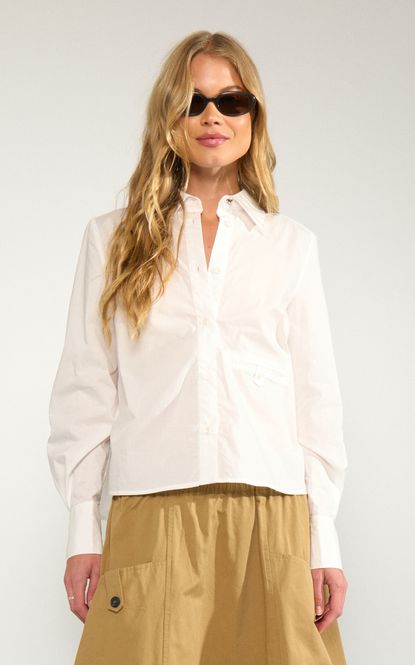 Hovedbilde Nümph Asho Shirt Bright White